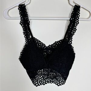 Aerie Black Lace Bralette